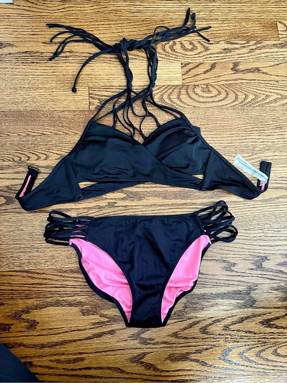 Victoria's Secret PINK Black Bikini